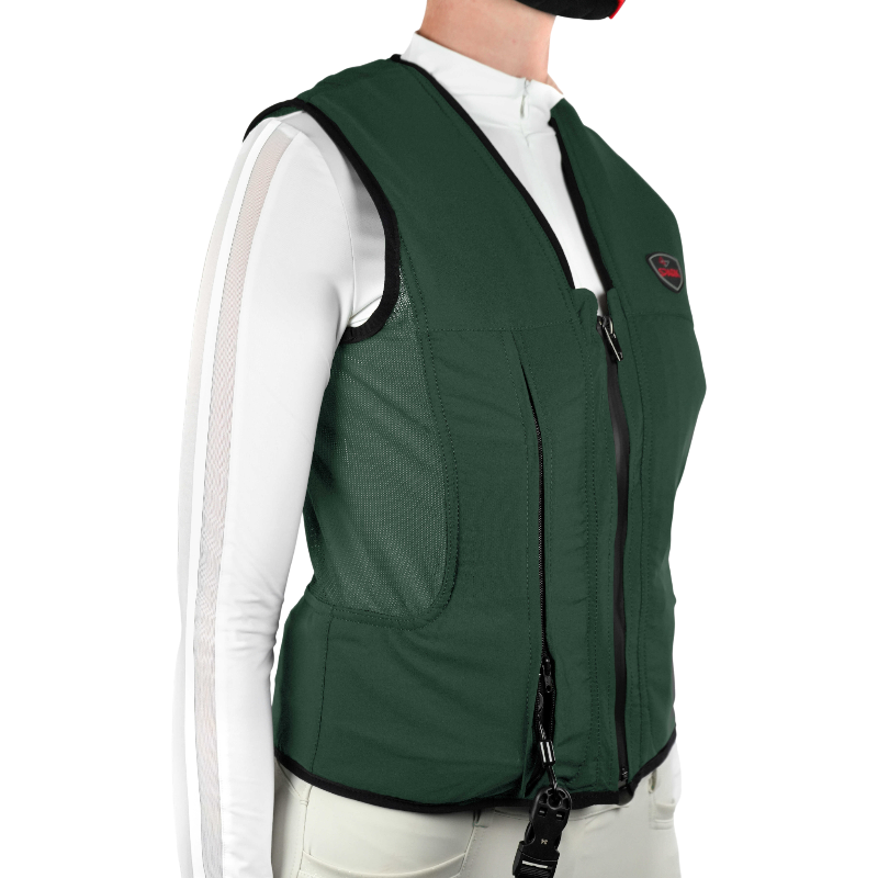 Spark - Gilet Airbag adulte Manège vert foncé | - Ohlala