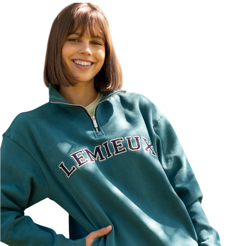 LeMieux - Women's Kelsie jungle zip-neck sweatshirt | - Ohlala