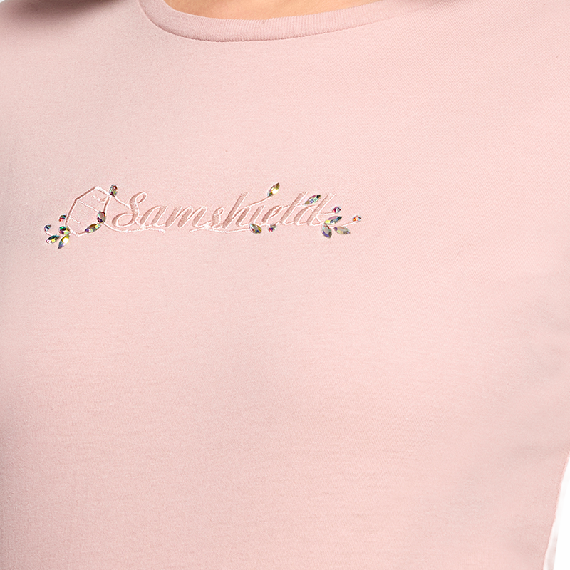 Samshield - T-shirt manches courtes femme Sylvia powder pink | - Ohlala