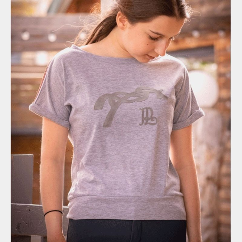 Pénélope Store - T-shirt Poppy gris | - Ohlala