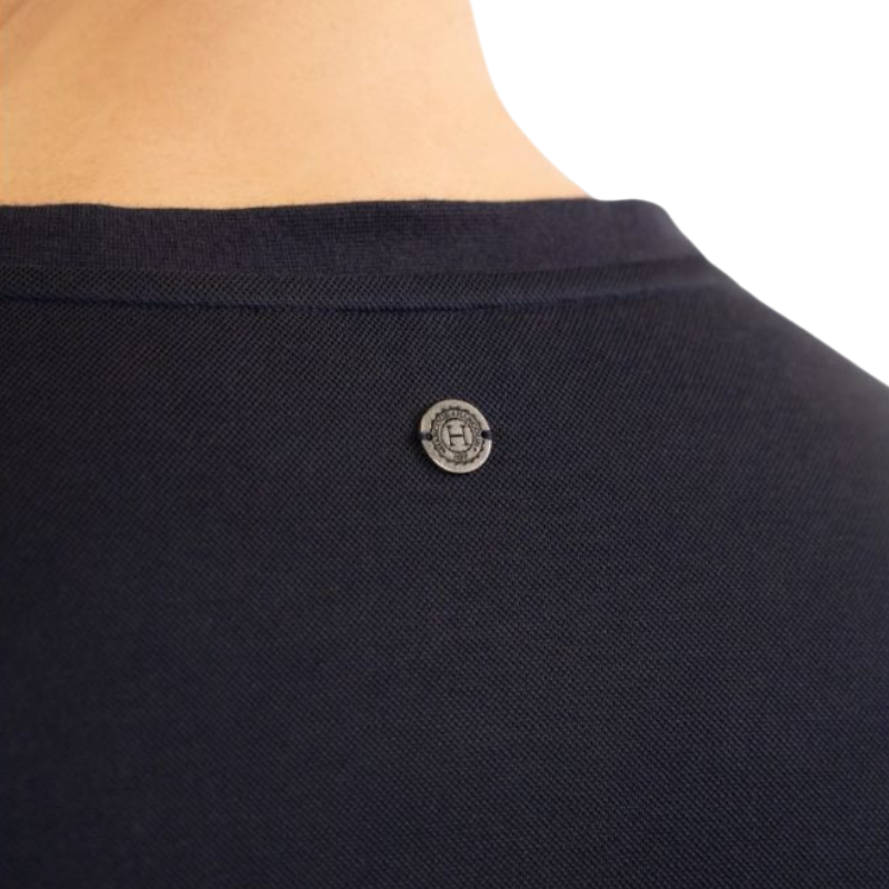 Harcour - Titouan navy short-sleeve t-shirt for men | - Ohlala