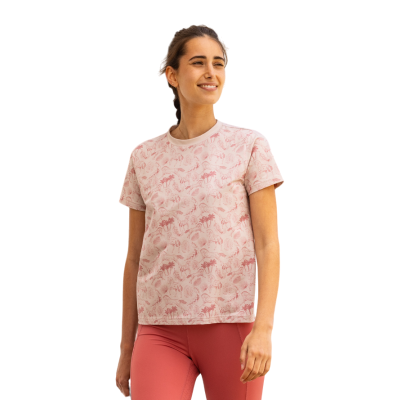 Harcour - T-shirt manches courtes femme Tabatha JouyPink