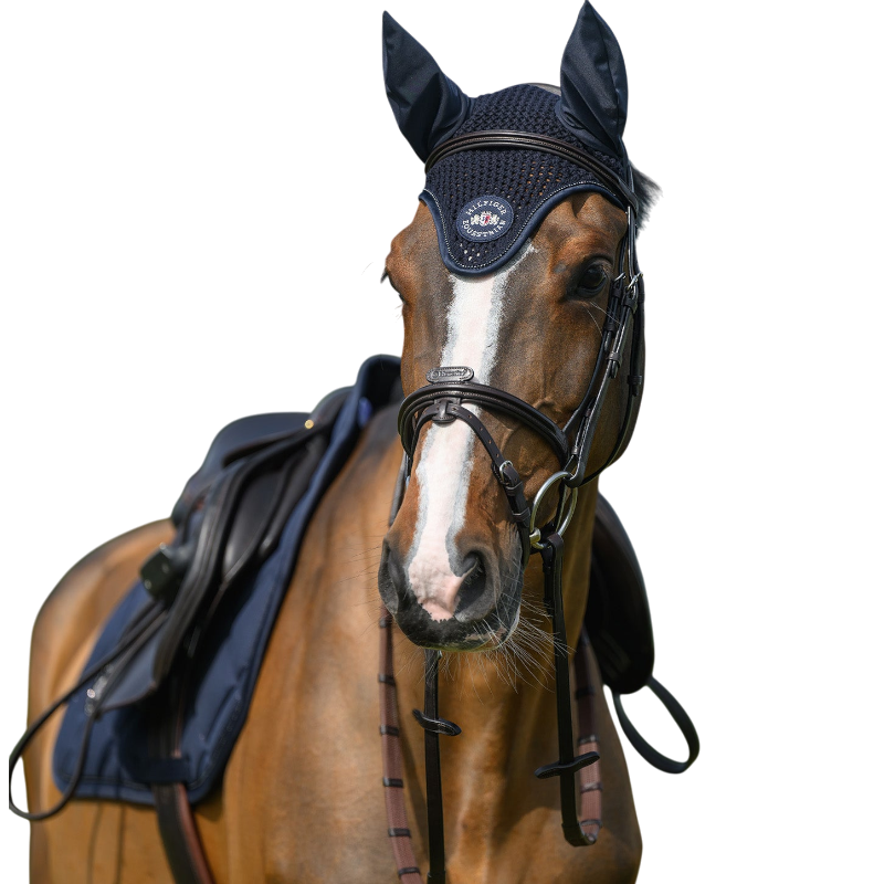 Tommy Hilfiger Equestrian - Emory Desert Sky Horse Fly Veil
