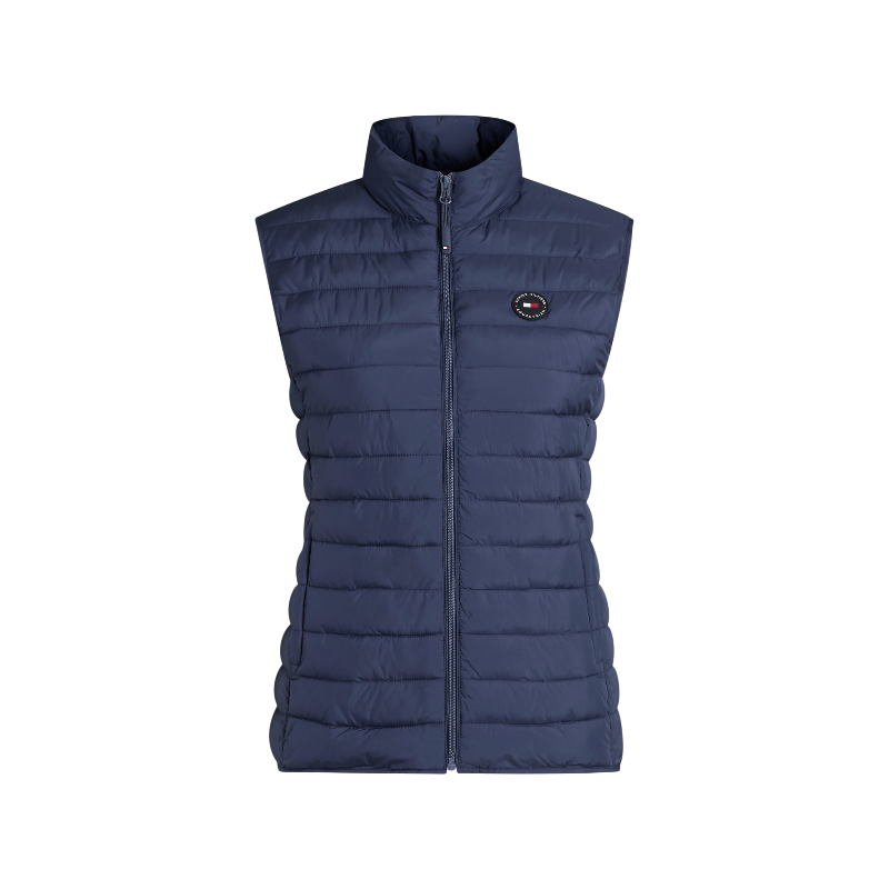 Tommy Equestrian - Ärmellose Damen-Steppweste Serano Faded Indigo