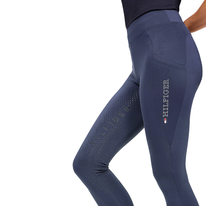 Tommy Hilfiger Equestrian - Dames rijlegging Amber faded indigo
