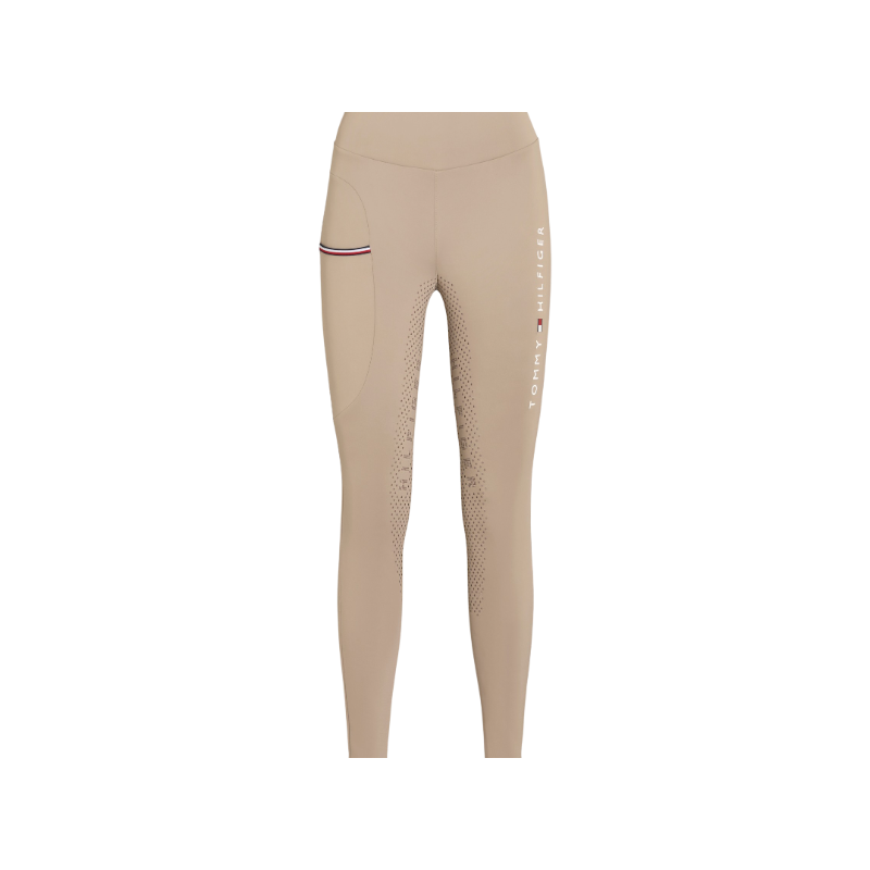 Tommy Hilfiger Equestrian - Legging d'équitation femme Elmira All-Year beige