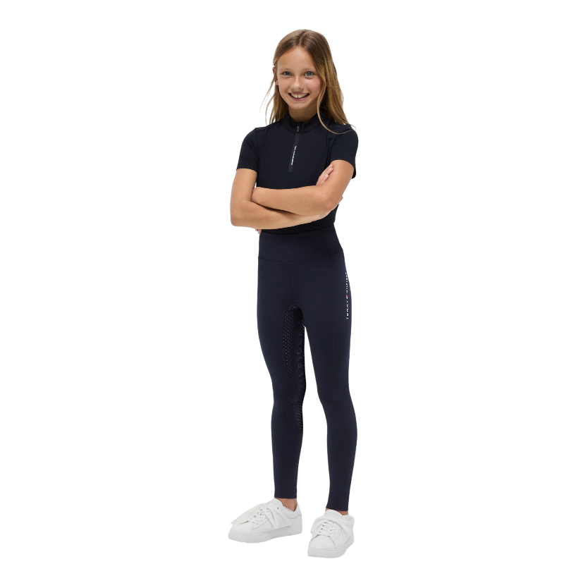 Tommy Hilfiger Equestrian - Legging de equitación junior Devon desert sky