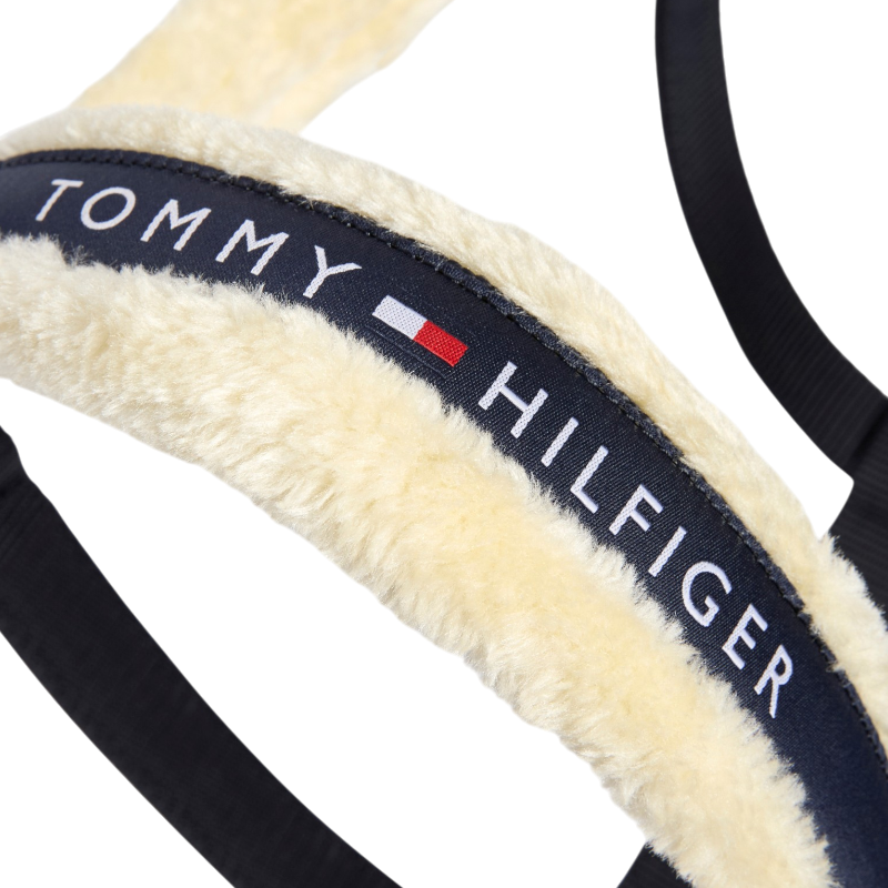 Tommy Hilfiger Equestrian - Cavezza con montone sintetico Kennedy desert sky