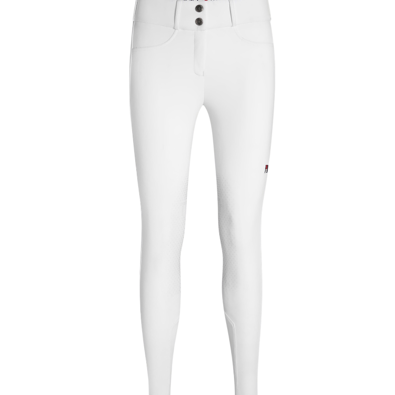Tommy Hilfiger Equestrian - Lea Optic White Full Grip Women's Riding Breeches