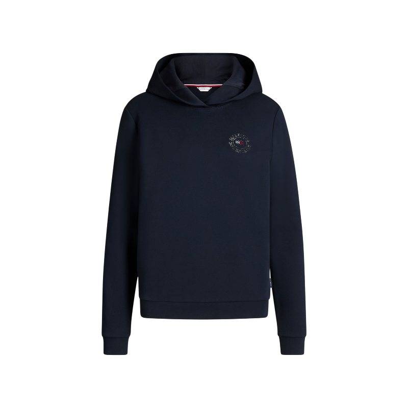 Tommy Hilfiger Equestrian - Sudadera de manga larga para mujer Hollywood desert sky