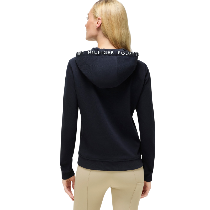 Tommy Equestrian - Damen-Langarm-Sweatshirt Laguna desert sky