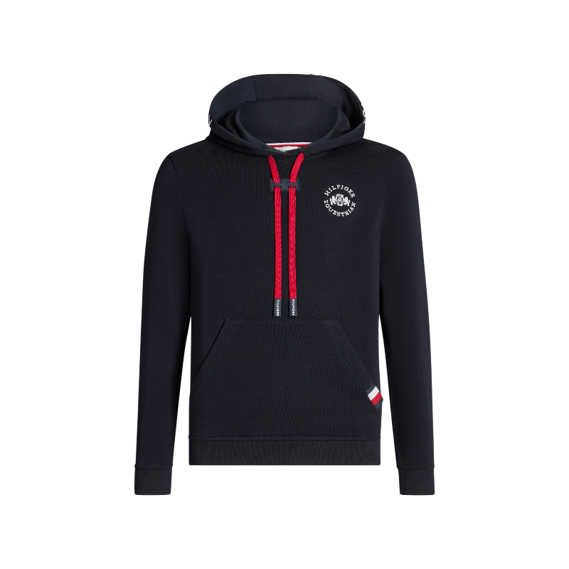 Tommy Hilfiger Equestrian - Laguna Logo Desert Sky Junior Long-Sleeve Sweatshirt
