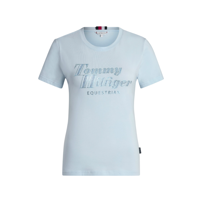 Tommy Hilfiger Equestrian - Malibu sweet blue women's short-sleeve T-shirt