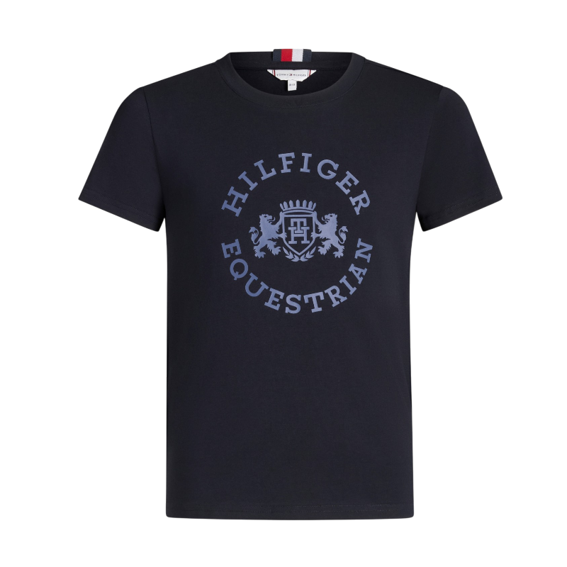 Tommy Hilfiger Equestrian - T-shirt a maniche corte junior Pasadena desert sky