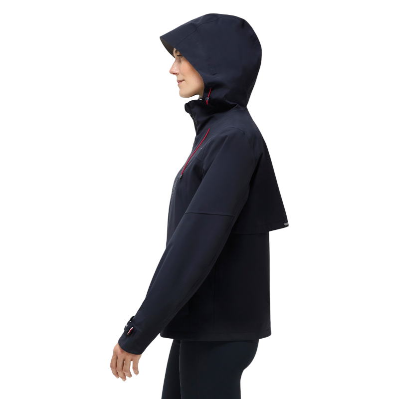 Tommy Equestrian - Giacca impermeabile compatibile airbag a maniche lunghe donna Upland desert sky