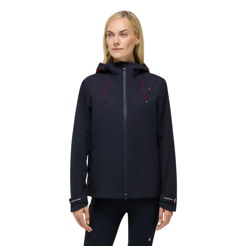 Tommy Equestrian - Giacca impermeabile compatibile airbag a maniche lunghe donna Upland desert sky