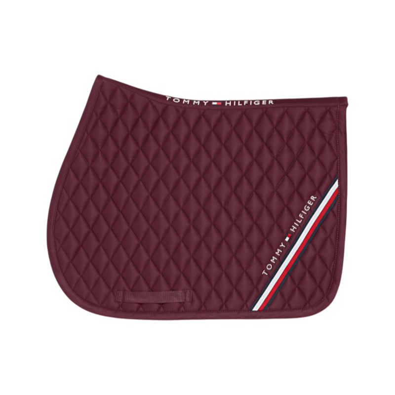 Tommy Hilfiger Equestrian - Tapis de selle Stanford deep burgundy