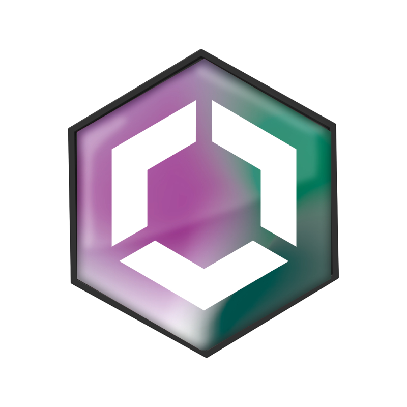 Flex On - Sticker casque Armet Trex On Gradient vert/ violet | - Ohlala