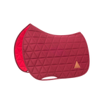 Tacante - Tapis de selle Excel-Anse mixte bordeaux | - Ohlala