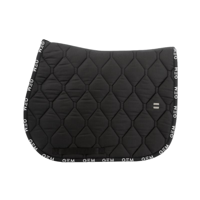 GEM Equitation - Tapis de selle Love noir | - Ohlala