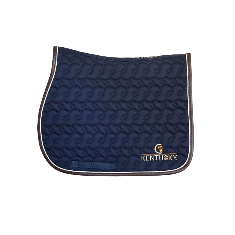 Kentucky Horsewear - Tapis de selle marine avec logo | - Ohlala