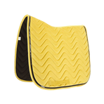 Equithème - Dressurpad Glossy gelb | - Ohlala