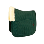 Kentucky Horsewear - Tapis de dressage Skin Friendly Velvet vert sapin | - Ohlala