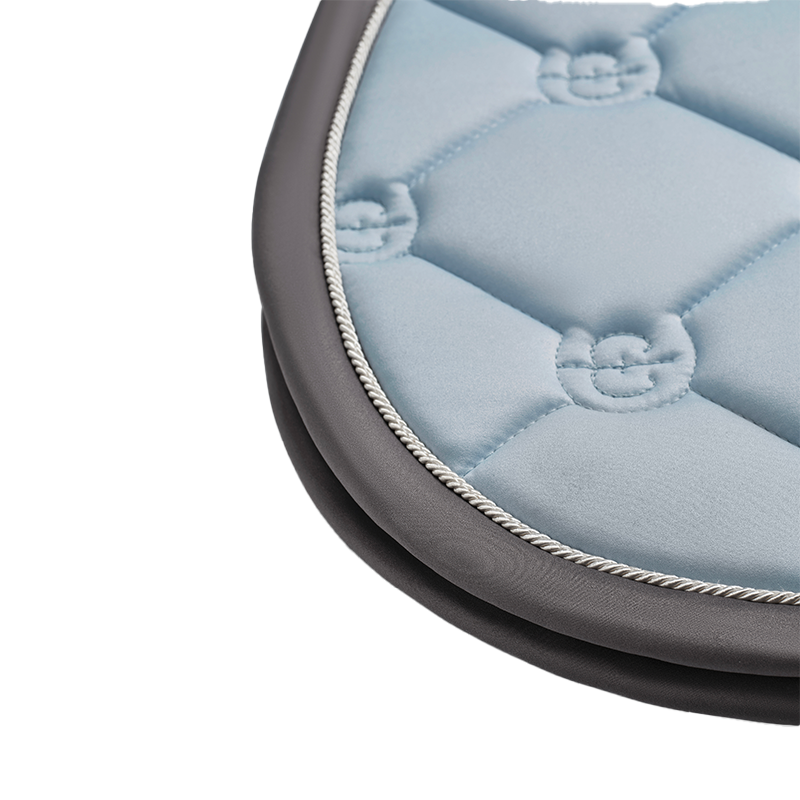 Equestrian Stockholm - Saddle pad Pastel ice blue | - Ohlala
