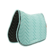 Equithème - Tapis de selle Glossy vert clair | - Ohlala