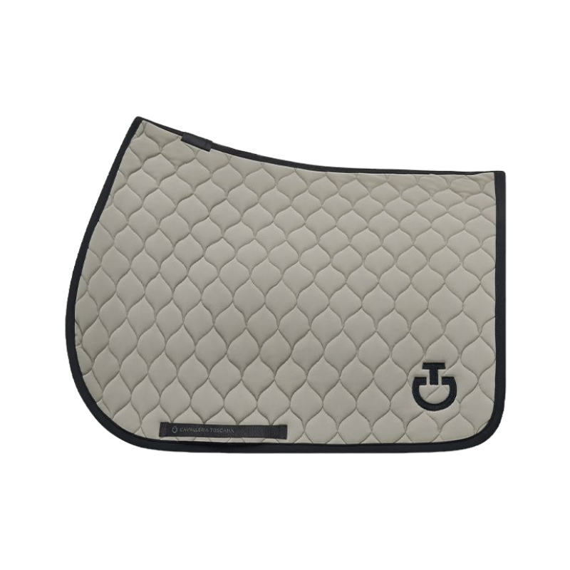 Cavalleria Toscana - Circular Foliage Green saddle pad