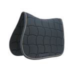 Equithème - Tapis de selle Shiny marine | - Ohlala