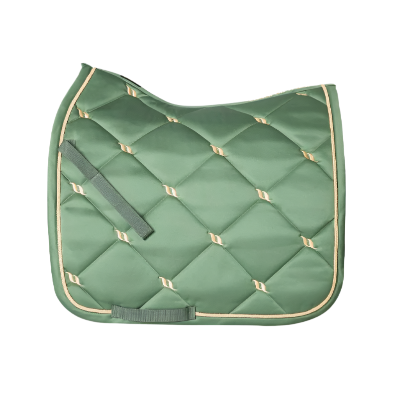 Back On Track - Tapis de dressage Night olive