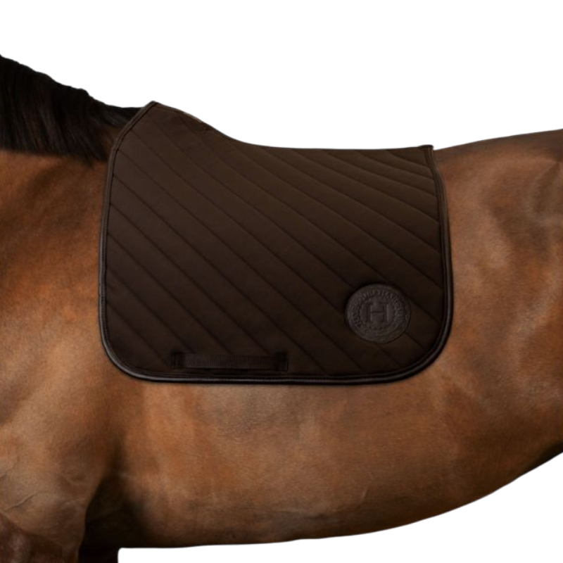 Harcour - Balthazar brown dressage pad | - Ohlala