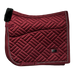 Equestrian Stockholm - Tapis de dressage Crystal bordeaux | - Ohlala
