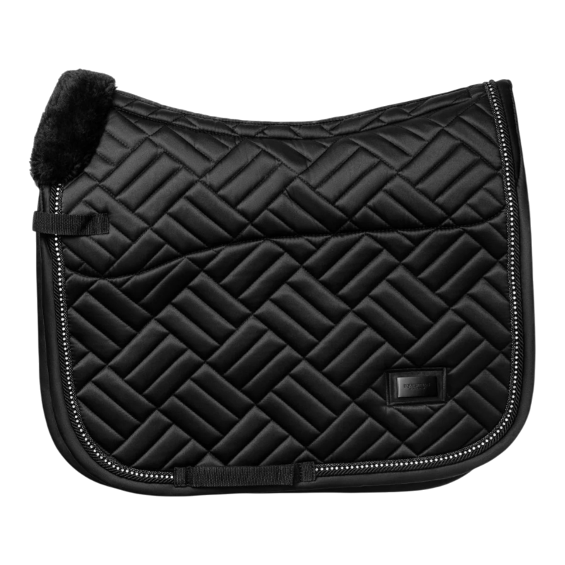 Equestrian Stockholm - Tapis de dressage Crystal noir | - Ohlala