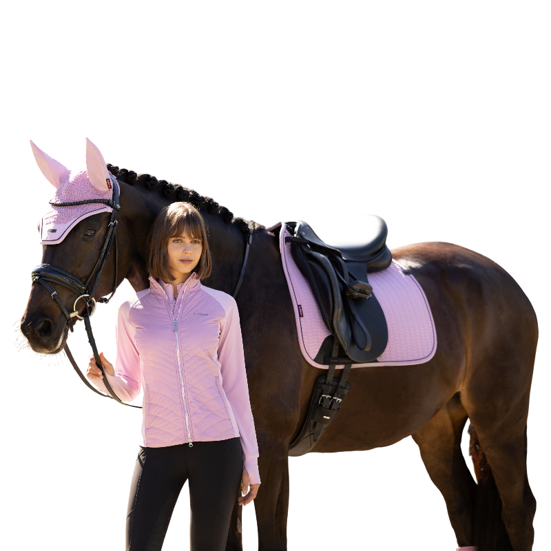 LeMieux - Essence dressage saddle pad fudge | - Ohlala