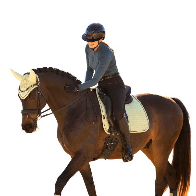 LeMieux - スエード馬場馬術サドルパッド マカロン | - Ohlala