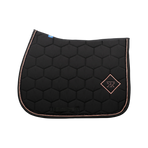 Oxxer - Sattelpad Accent Schwarz/Pfirsich | - Ohlala