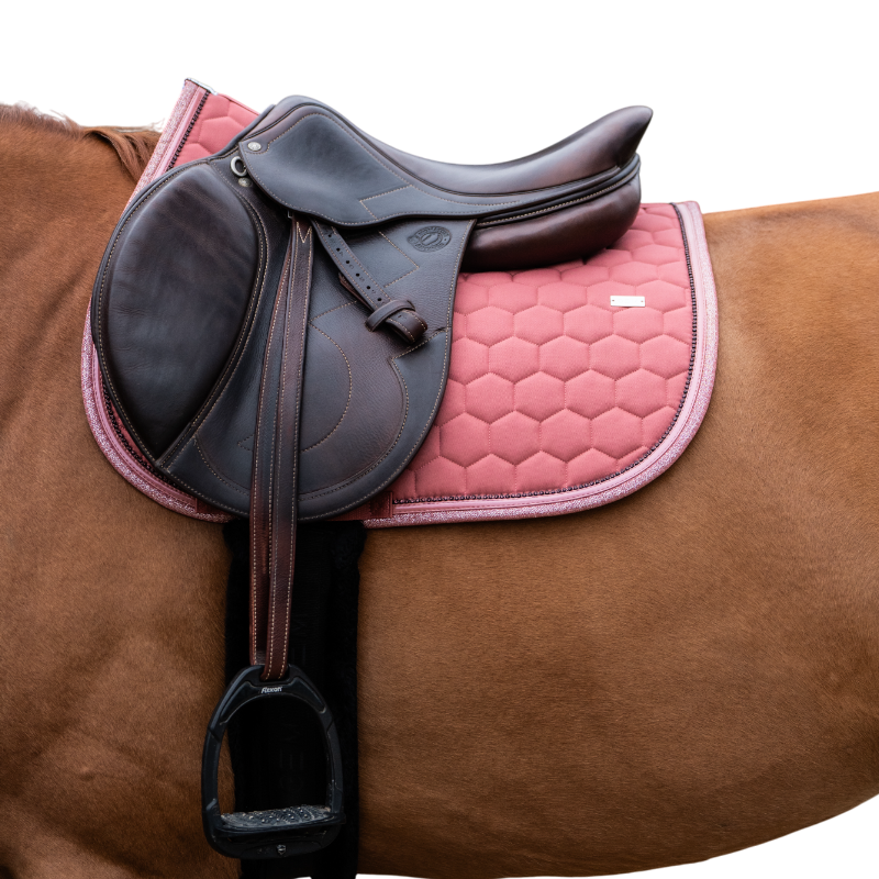 GEM - Atlas old rose saddle pad | - Ohlala