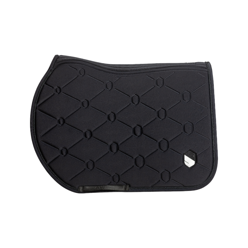 Samshield - Embroidery black saddle pad | - Ohlala