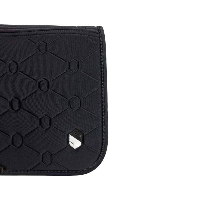 Samshield - Embroidery black saddle pad | - Ohlala
