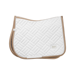 Equestrian Stockholm - Sudadero de silla Modern White blanco/arena | - Ohlala