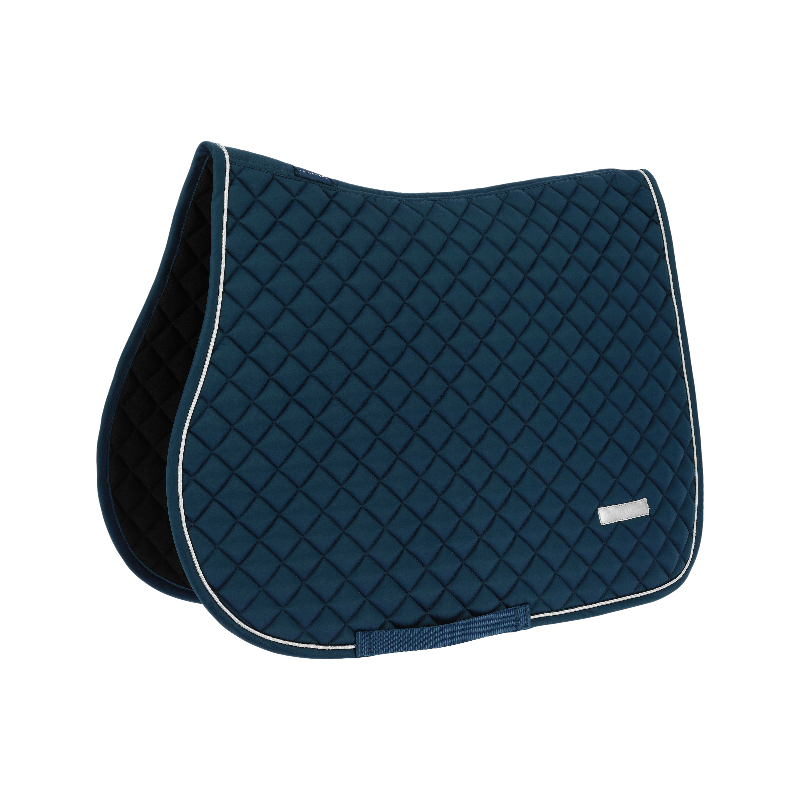 Equithème - Tapis de selle Nacre bleu | - Ohlala