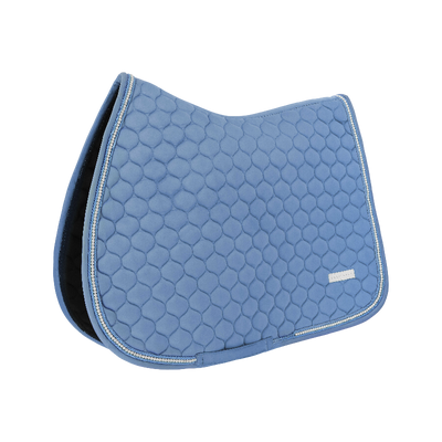 Equithème - Opal Sky Blue Saddle Pad | - Ohlala