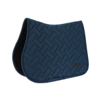Equithème - Tapis de selle Starlet marine | - Ohlala