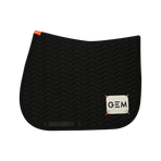GEM - Tapis de selle Touc Touc noir/ écru | - Ohlala