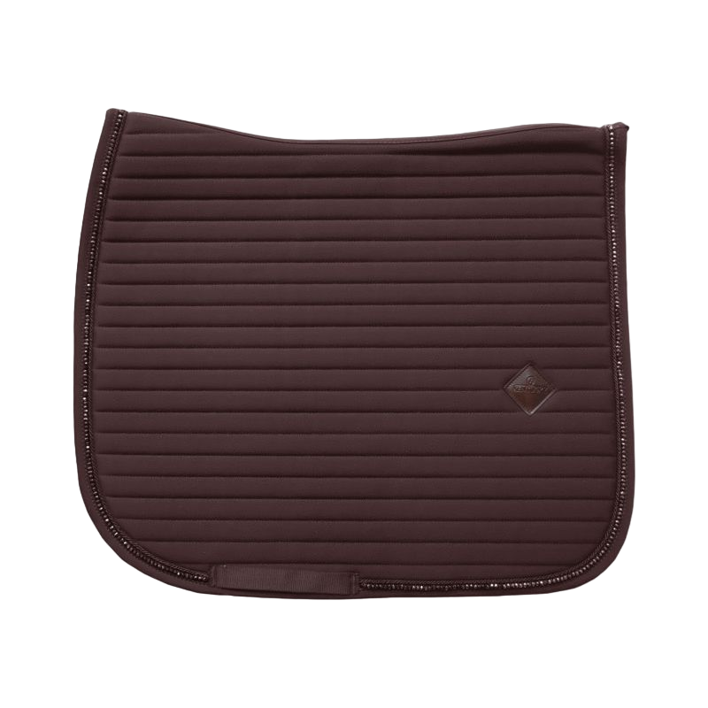 Kentucky Horsewear - Tapis de dressage Pearls marron | - Ohlala