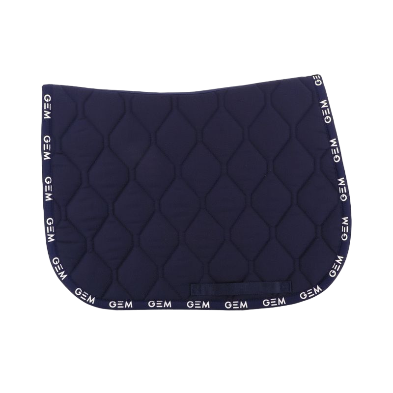 GEM Equitation - Tapis de selle Love marine | - Ohlala