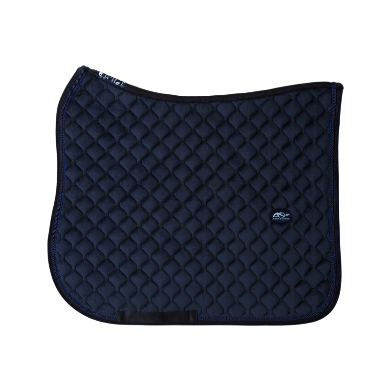 Anna Scarpati - Tapis de dressage Quinoa 27 velours marine | - Ohlala
