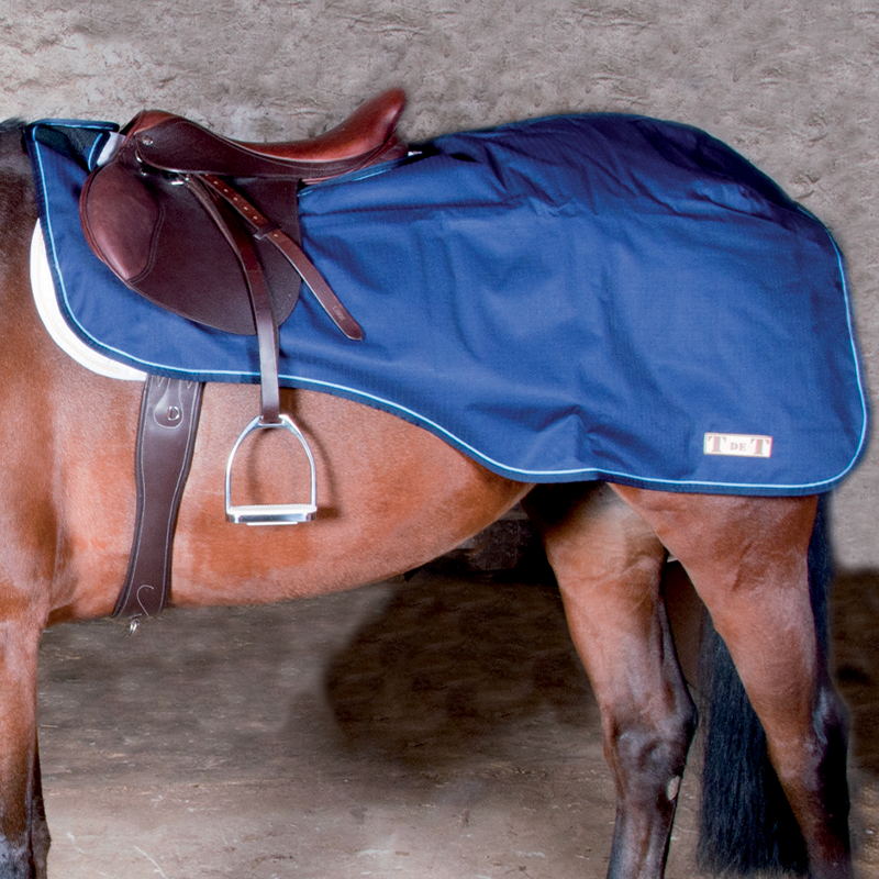 TdeT - Couvre-reins imperméable doublé polaire marine 0g